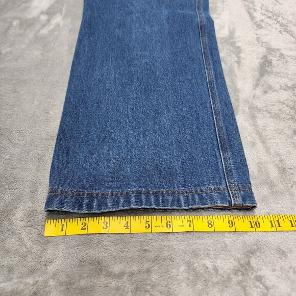 Duluth Trading Co Men's Jeans Blue Denim Relaxed Size 44x34 - Picture 10 of 11